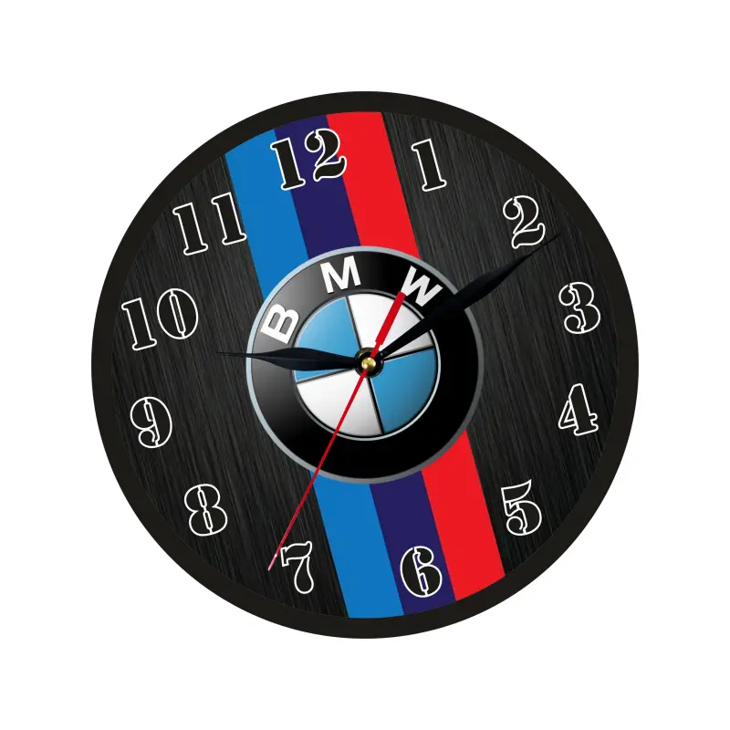 Bmw, ceas lemn de perete, model 44